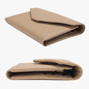 Multi-purpose RFID Blocking Passport Holder Travel Wallet | Hazelnut